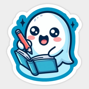 Ghost writer Sticker